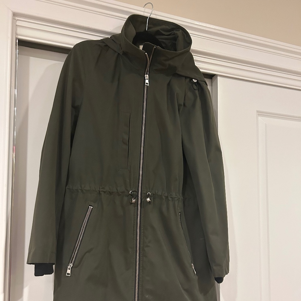 Sonia & Kyo hooded anorak.  Excellent condition.  Ribbed cuffs.  Medium weight.
